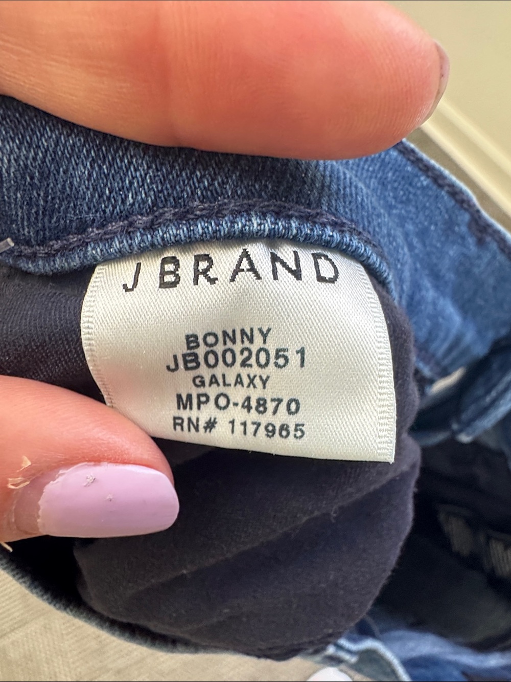 NWT J Brand Bonny Mid-Rise Mini Skirt in Galaxy Wash, size 27 - Picture 7 of 10
